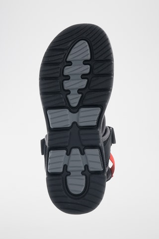 Sandales Levante 2 - Noir et rouge