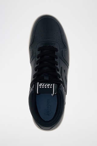 Baskets montantes en cuir Slam - Noir