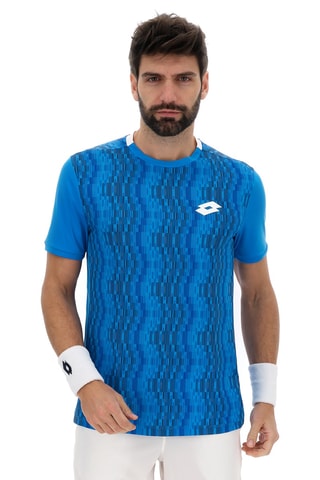 T-shirt de tennis Tech IV - Bleu électrique