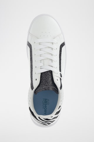 Baskets 1973 1 AMF - Blanc et noir