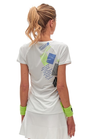 T-shirt de tennis Tech I - Blanc