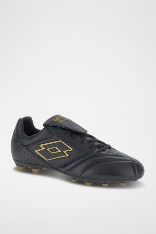 Chaussures de football en cuir de chèvre Stadio 200 III - Noir
