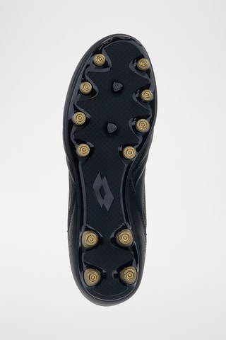 Chaussures de football en cuir de chèvre Stadio 200 III - Noir