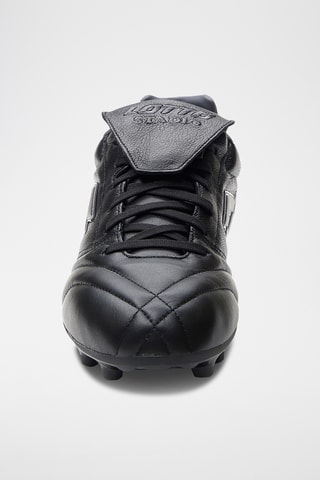 Chaussures de football en cuir de chèvre Stadio 200 III - Noir