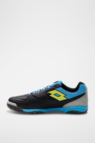 Chaussures de football intérieure en cuir Tacto 200 VI - Noir