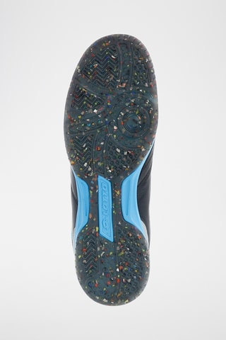 Chaussures de football intérieure en cuir Tacto 200 VI - Noir