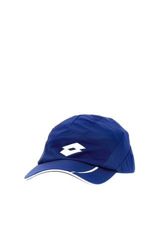 Casquette de tennis - Bleu roi et blanc