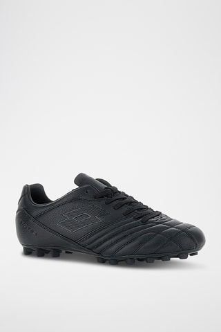 Chaussures de football en cuir Stadio 300 - Noir