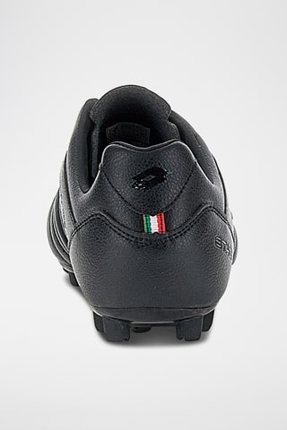 Chaussures de football en cuir Stadio 300 - Noir