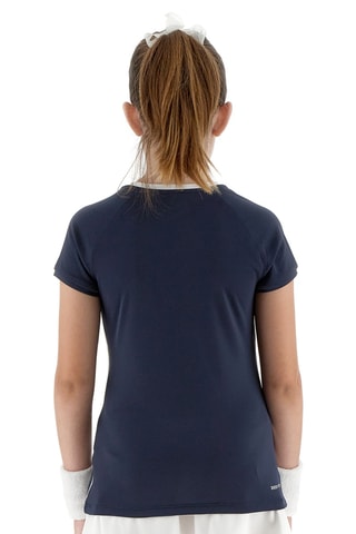 T-shirt de tennis Squadra - Bleu marine