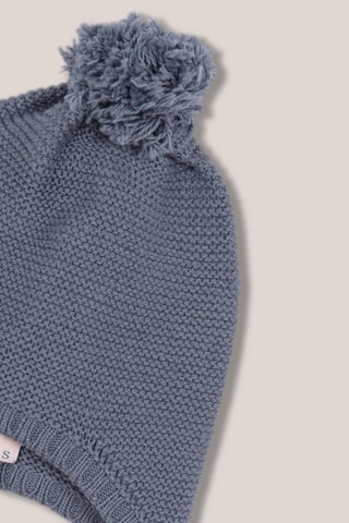 Bonnet à pompon - Bleu marine