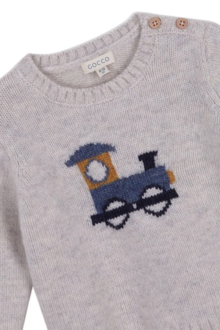 Pull en laine - Gris clair