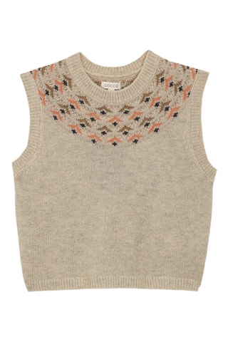 Wollen Spencer - Beige