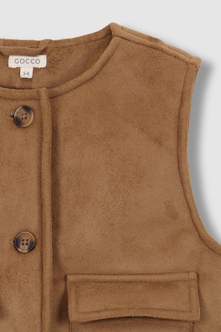 Mouwloos Vest - Bruin