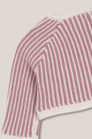 Merinoswollen Vest - Lichtpaars 