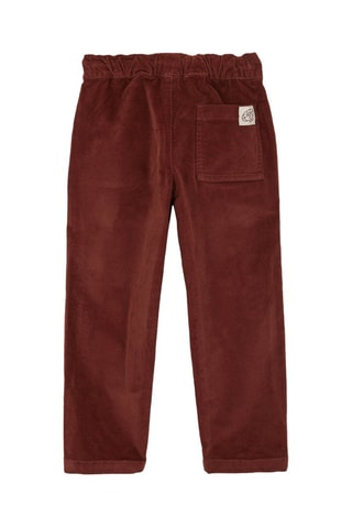 Pantalon en velours - Rouge