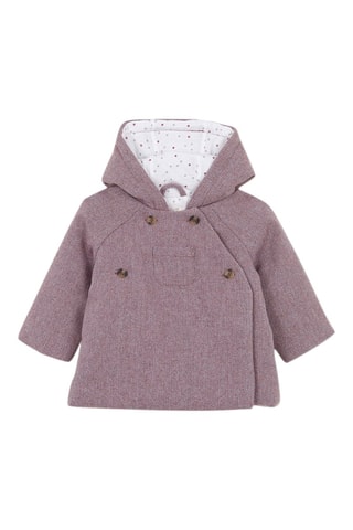Jas met Capuchon - Lichtpaars