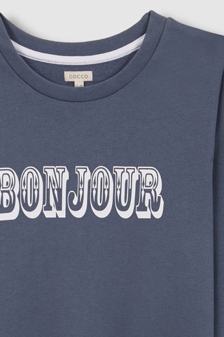 Fleece Sweater - Marineblauw