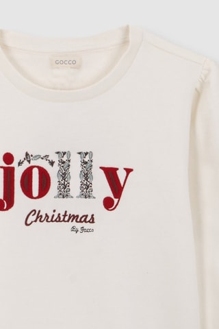 Fleece Sweater - Wit