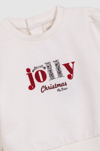 Fleece Sweater - Wit