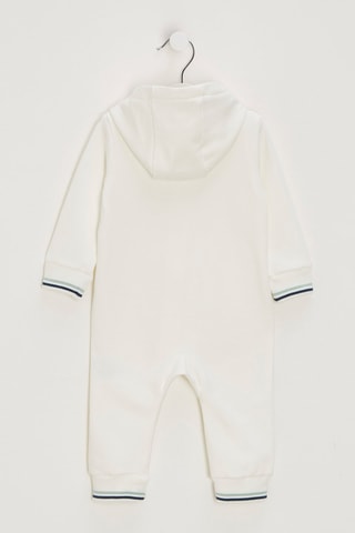 Combipilote à capuche - Blanc