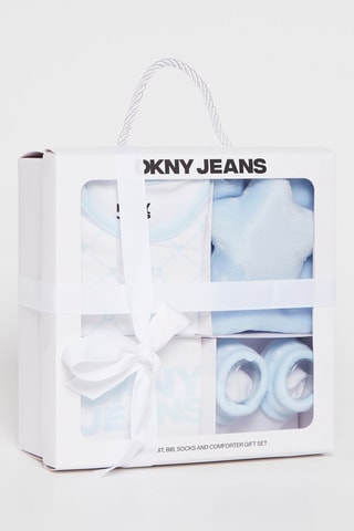 Ensemble 4 pièces - Bleu et blanc