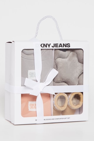 Ensemble 4 pièces - Gris et rose