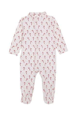 Grenouillère - Blanc et rouge