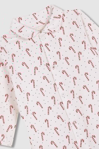 Grenouillère - Blanc et rouge