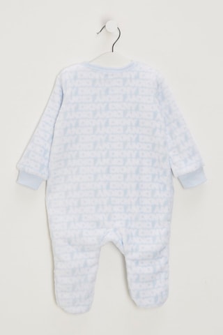 Peignoir et grenouillère - Bleu