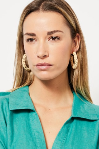 Oorbellen - Ivoorkleurig