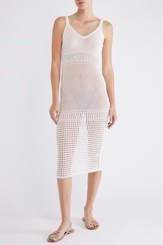 Nauwaansluitende Jurk - Wit