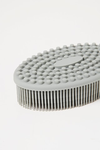 Siliconen Hondendoucheborstel Grijs