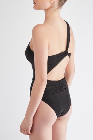 Asymmetrische Trikini - Zwart