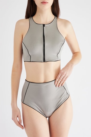 Bikinitop - Grijs