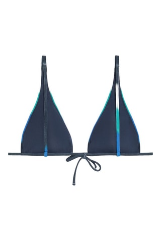 Bikinitop Dip and Dye - Turquoise