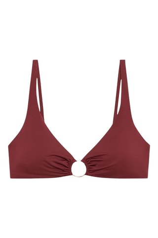 Bikinitop - Bordeauxrood