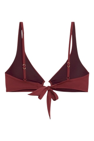 Bikinitop - Bordeauxrood