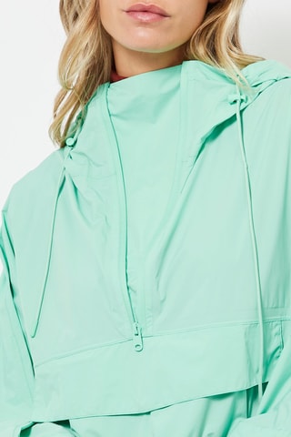 Poncho met Capuchon - Groen