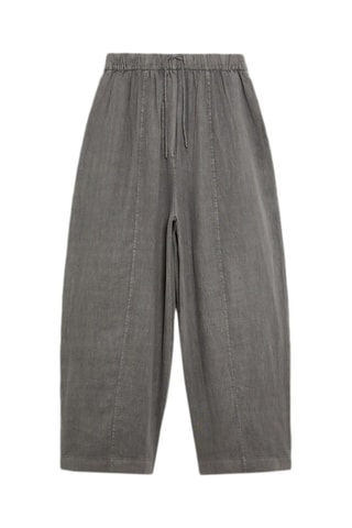 Linnen Broek - Antraciet