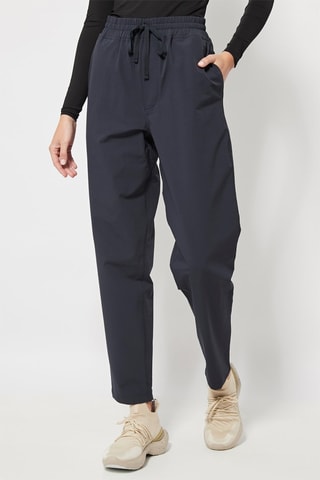 Rechte Broek Petrolblauw