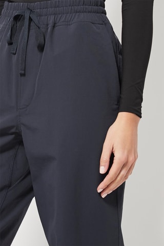 Rechte Broek Petrolblauw