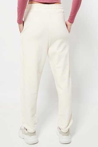 Joggingbroek Hoge Taille Wit 