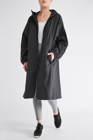 Regenjas met Capuchon - Zwart