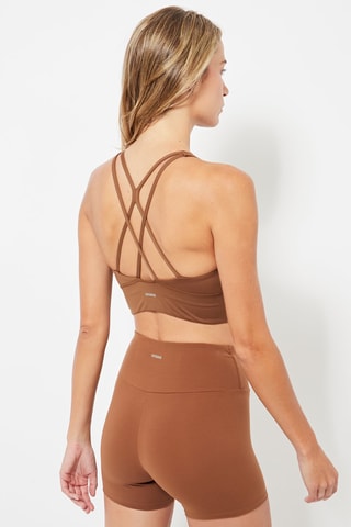 Sportbeha - Bruin