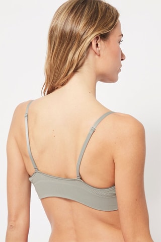 2 Bralettes Wit en Grijs