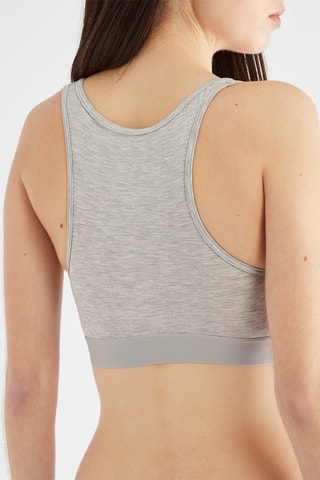 Sportbeha - Gemêleerd Lichtgrijs