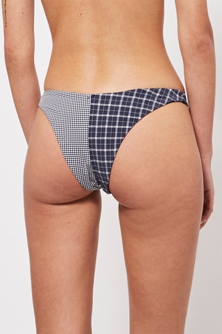 Bikinibroekje Marineblauw en Wit