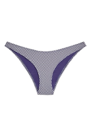 Bikinibroekje Hoge Taille - Blauw