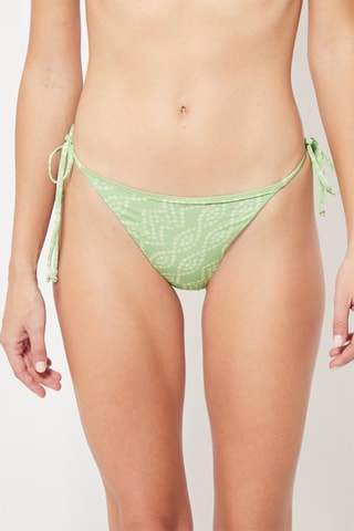 Bikinibroekje Groen en Ecru